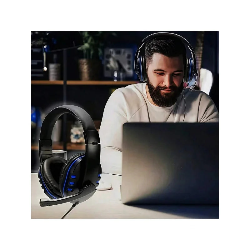 7260 Pro Wired Headset - Multi-Platform Compatible for Office, Study & Gaming