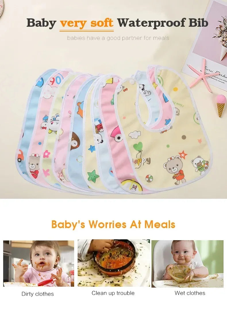 Baby Bibs for Children Waterproof