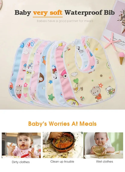Baby Bibs for Children Waterproof