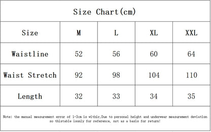 High Waist Lace Flat Belly Shorts For Women