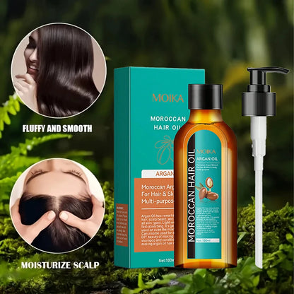 Hair Care Essential Oil Prevents Dry And Splits