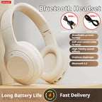AuraWave Over-Ear Headphones - Wireless Hi-Fi for Gaming & Sports