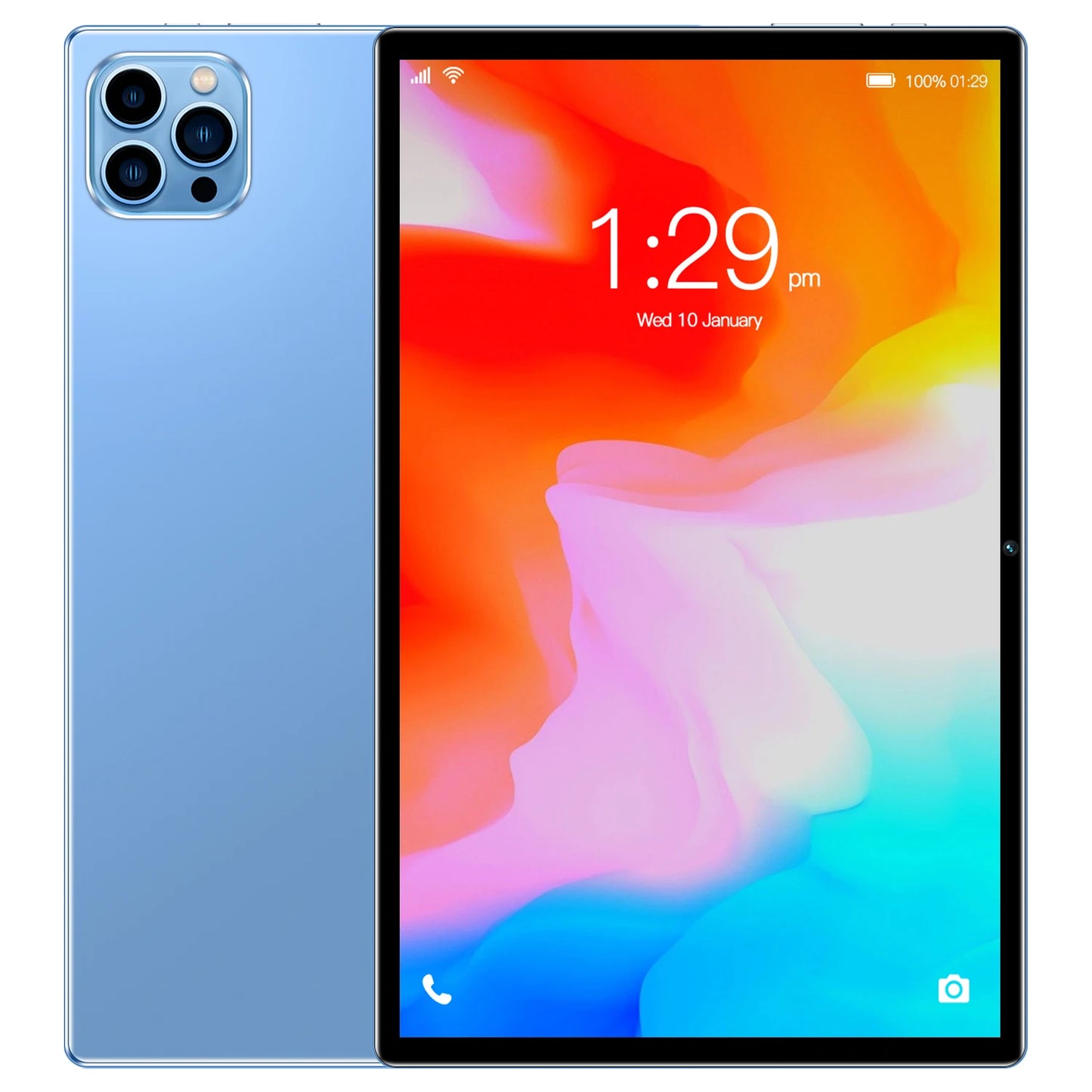 P37 Global Version 10.1 Inch Tablets Octa Core Android 11, 4GB+64GB,