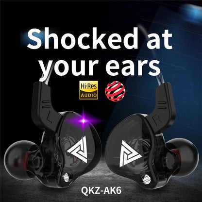 In-Ear Sports Earphones with Deep Extra Bass & Built-in Microphone