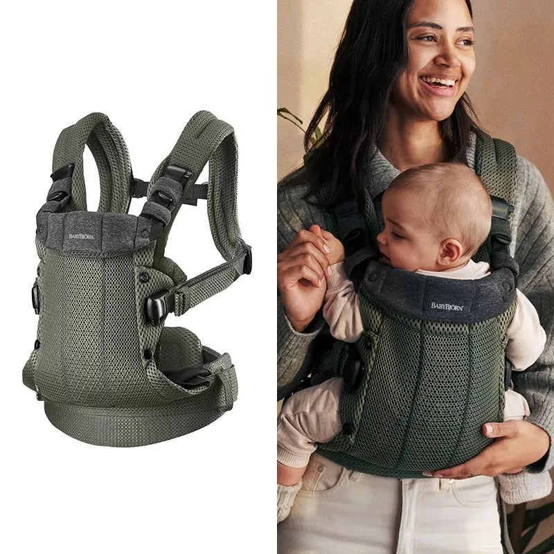BabyBjorn Baby Carrier in 3D Mesh | Ergonomic 3-in-1 Design Supporting Newborns and Toddlers (7-40 Pounds)