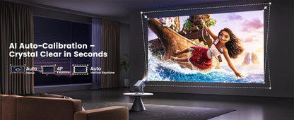 IWIMIUS 4K Projector Netflix Officially 800ANSI Native 1080P