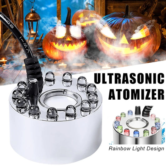 Mini LED Pumpkin Light Fogger Water For Halloween