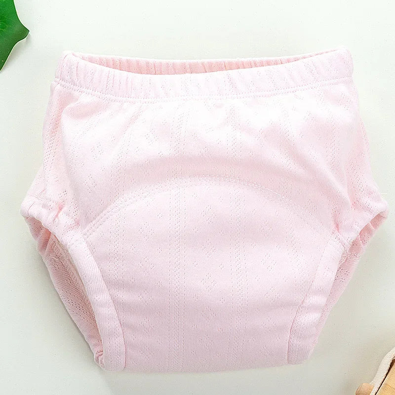 Newborn Baby Reusable Diapers Children Potty Training Panties Cotton Cloth Washable Underwear  Ecological Nappies Infant Panties