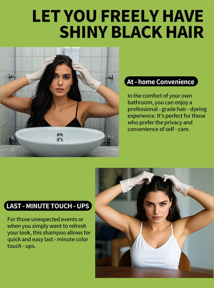 Rosemary Black Hair Dye Shampoo 500ml