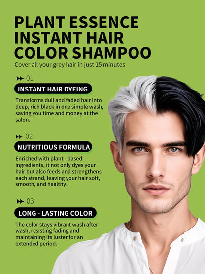 Rosemary Black Hair Dye Shampoo 500ml