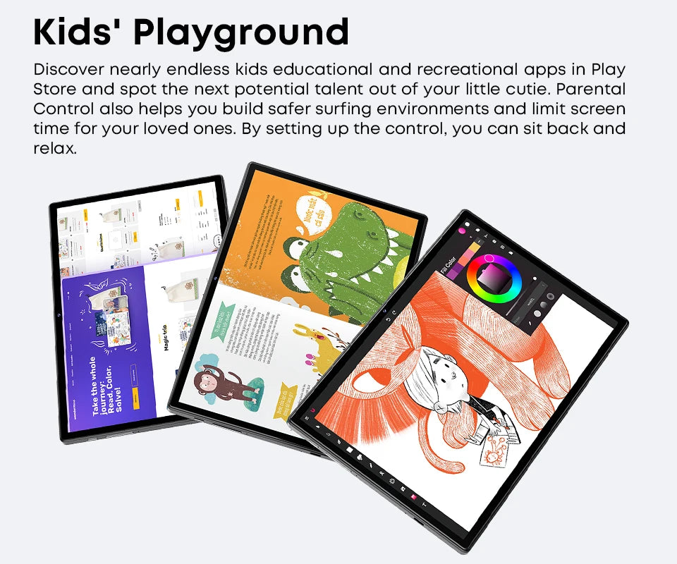 CHUWI Hi10X Pro Tablet 4G LTE Android 13 Widevine L1 10.1"