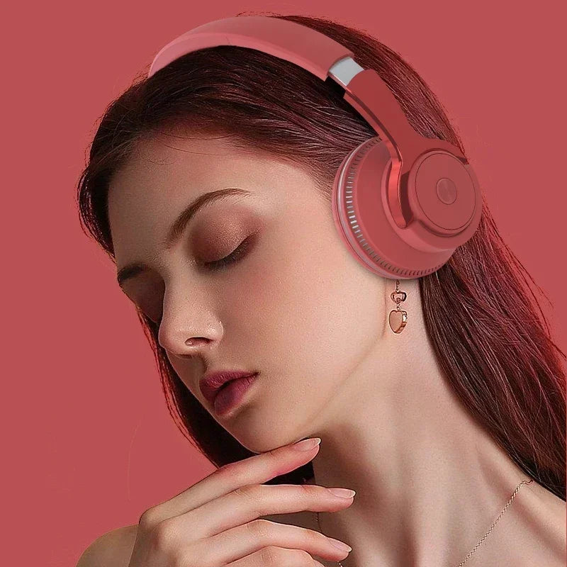 AuraWave Over-Ear Headphones - Hi-Res Audio, Bluetooth 5.3 & Wired AUX