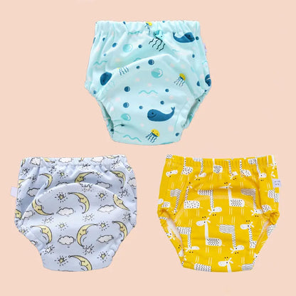 Baby Reusable Diapers Panties Potty Training Pants For Children