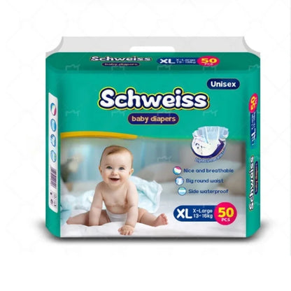 50pcs/1pack Baby Pull Up Diapers Soft Thin Breathable Super Absorbent Disposable Nappy for Newborns Wholesale Hot Sale