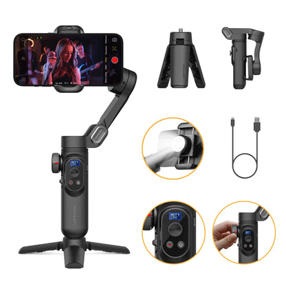 AOCHUAN Smart Phone XPro Smartphone 3 Axis Gimbal Stabilizer