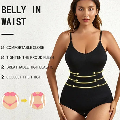 Seamless Full Body Shaper | Tummy Control &amp; Butt Lifting Bodysuit