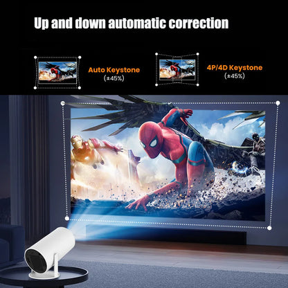 DITONG HY300 Plus Projector Android 4K 1280*720P Dual Wifi