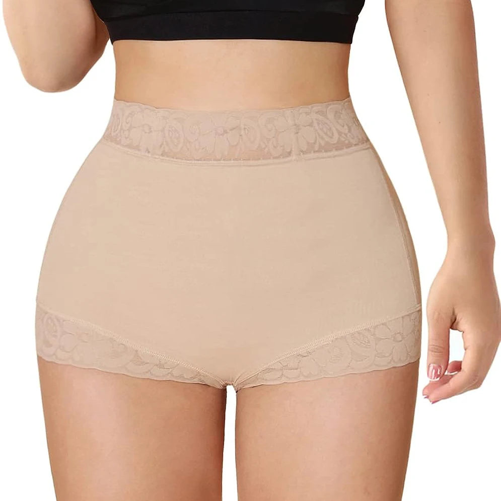 High-Waist Shaping  Tummy Butt Lift Control Shorts