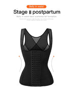 Woman Flat Belly Waist Trainer Body Shaper