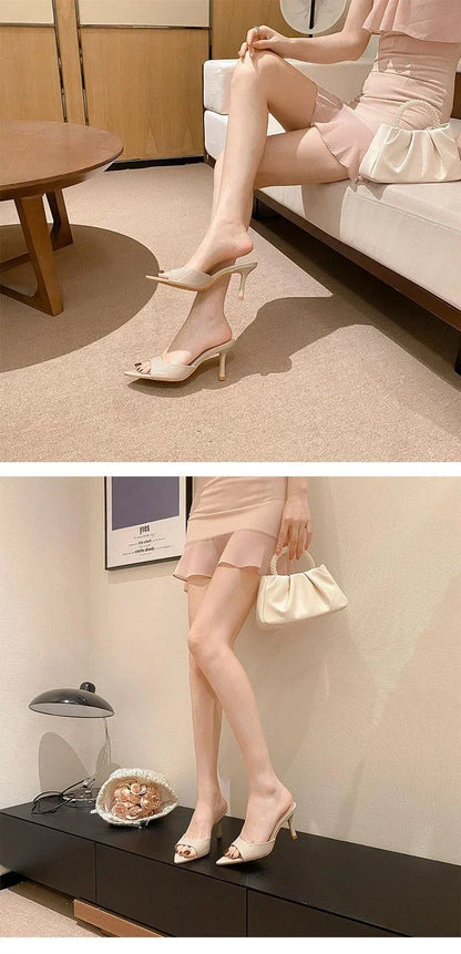 Thin Heels Pointed Toe