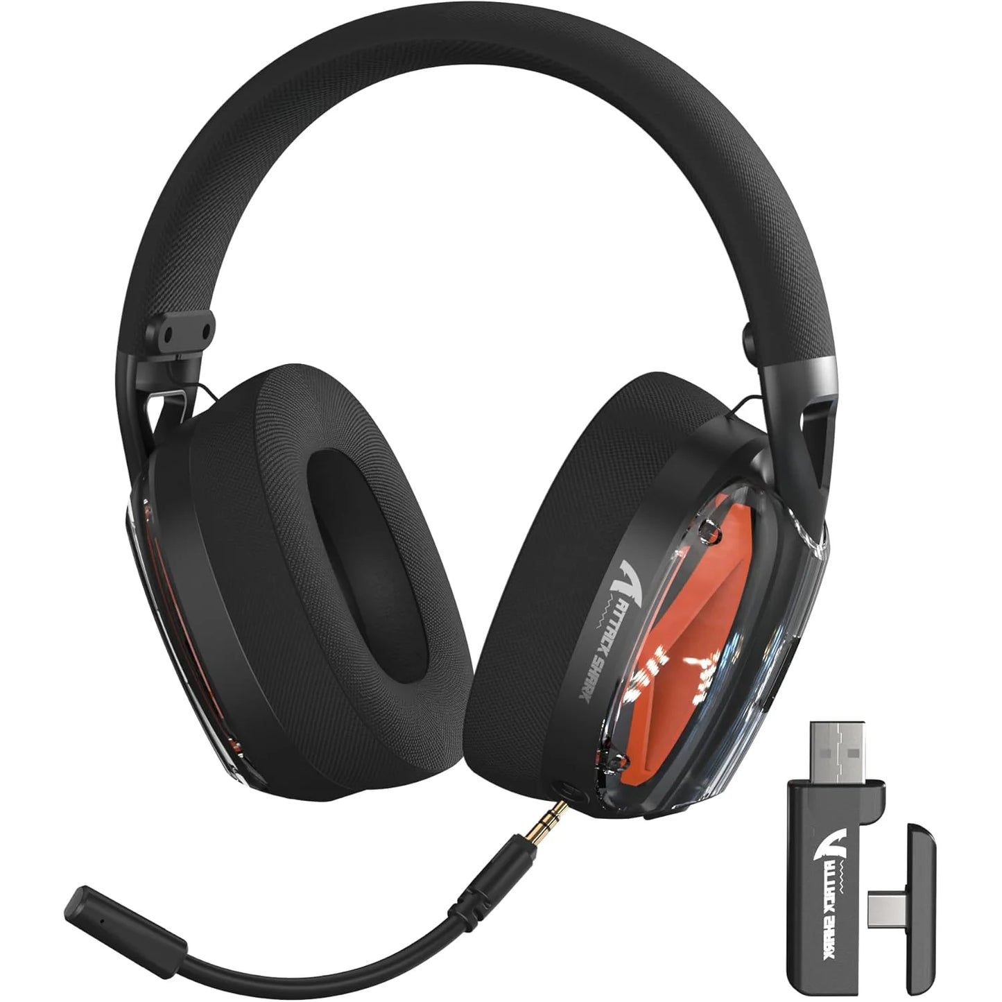 Attack Shark L60 Ultra-Light Tri-Mode Gaming Headset