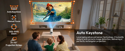 XGODY 720P Smart Projector: Your Plug-and-Play Home Cinema