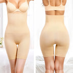 Modishion high-waist shaping shorts shaping pants hip-lifting abdomen control slim breathable safety pants