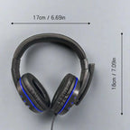 7260 Pro Wired Headset - Multi-Platform Compatible for Office, Study & Gaming