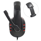 3.5mm Headphones Wired Gaming Headset Earphones For PS4 Play Station 4 Game PC Chat Headset  With Microphone