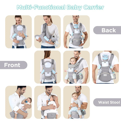 Versatile 6-in-1 Baby Carrier | From Newborn to Toddler (20kg)