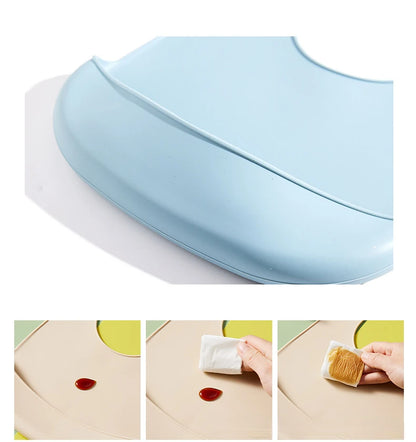 Baby Bib Adjustable Waterproof Bibs Babies