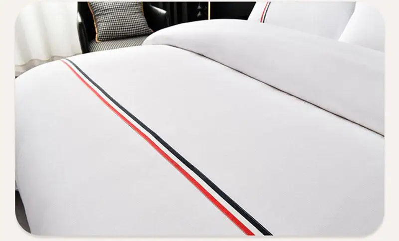 Hotel Collection Bedding Set - Solid Color, Wrinkle-Free, All-Season