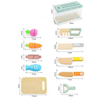 Kids Knife Set Toddlers Kitchen Tools