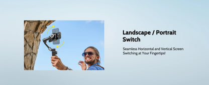 AOCHUAN Smart Phone XPro Smartphone 3 Axis Gimbal Stabilizer