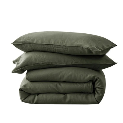 Lyocell Bamboo Bedding Set: Single Duvet Cover & Pillowcases
