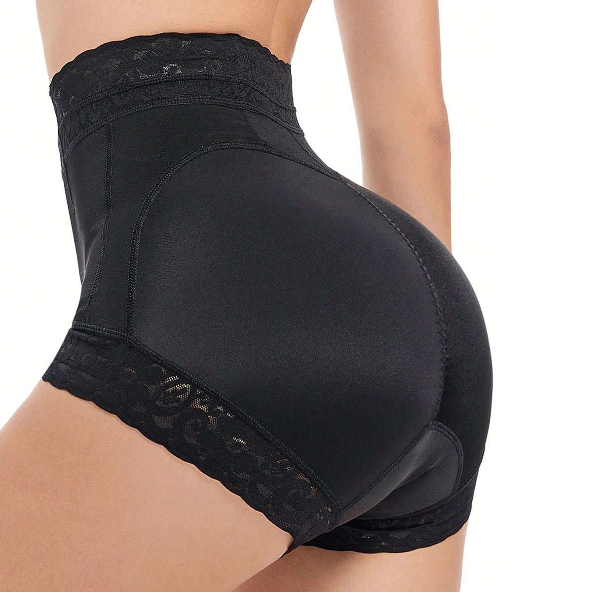 High-Waist Shaping  Tummy Butt Lift Control Shorts
