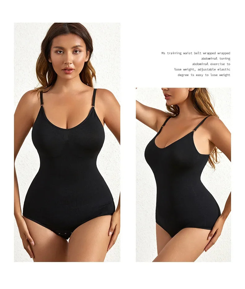 Seamless Full Body Shaper | Tummy Control &amp; Butt Lifting Bodysuit