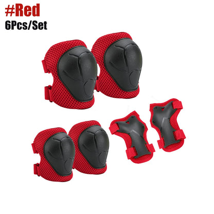 Safety Set with Wrist Guard for Skating Cycling New