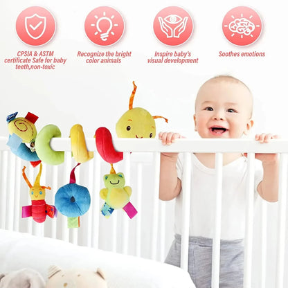 Baby Crib Hanging Rattles Toys Car Seat