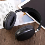 AuraWave Wireless Headphones, Smart Noise Reduction, Hi-Fi Stereo Sound for Sports & Gaming