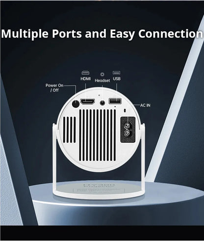 DITONG HY300 Plus Projector Android 4K 1280*720P Dual Wifi