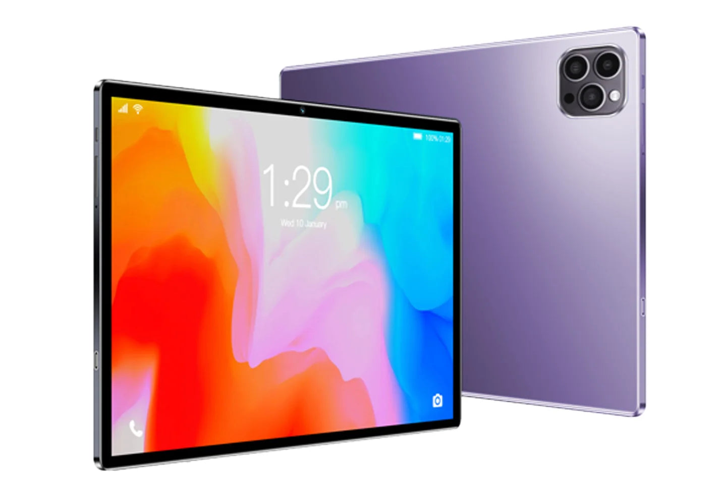 10.1-inch Tablet with 4GB RAM 64GB ROM, Android 11 System