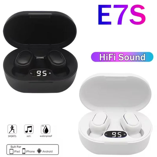 E7S TWS Earbuds: LED Display & All-Day Battery