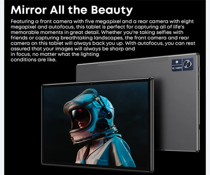 CHUWI Hi10X Pro Tablet 4G LTE Android 13 Widevine L1 10.1"