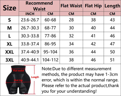 Hip Shapewear Panties Women Butt Lifter Shaper Panties