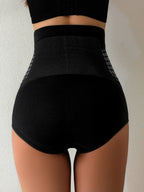 Flarixa Seamless Women's High Waist Abdomen Control Panties