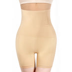Modishion high-waist shaping shorts shaping pants hip-lifting abdomen control slim breathable safety pants