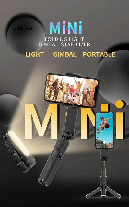 Gimbal Stabilizer For iPhone Android Cell Mobile Phone