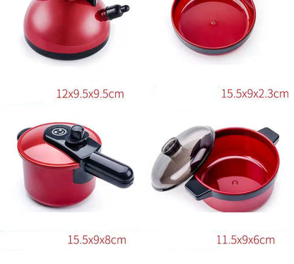 Kids Pretend Play Kitchen Toys Simulation Food