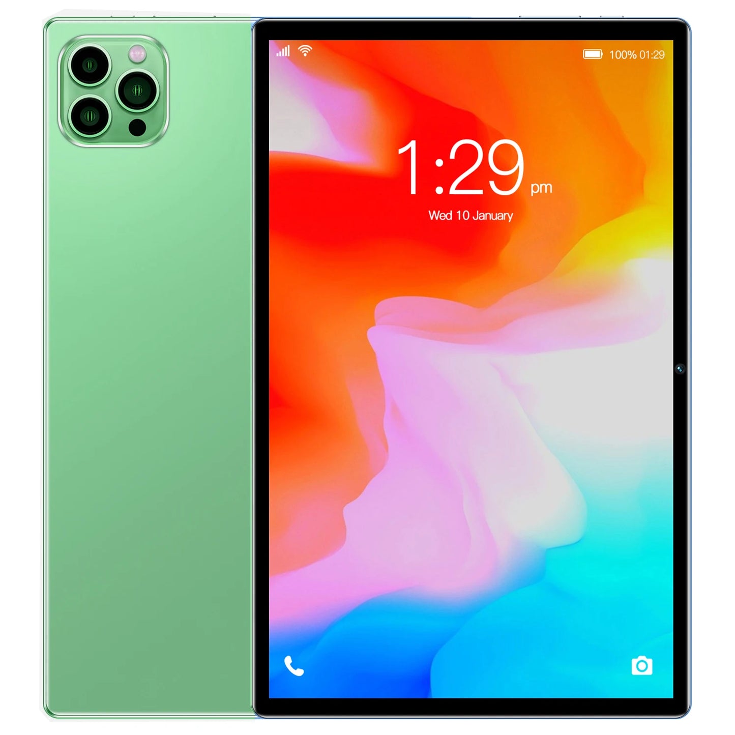 P37 Global Version 10.1 Inch Tablets Octa Core Android 11, 4GB+64GB,